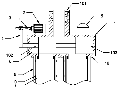 Anti-leakage water outlet pipe of water heater