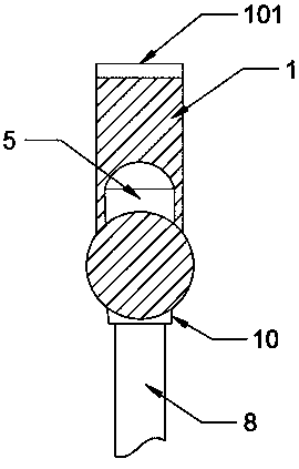 Anti-leakage water outlet pipe of water heater