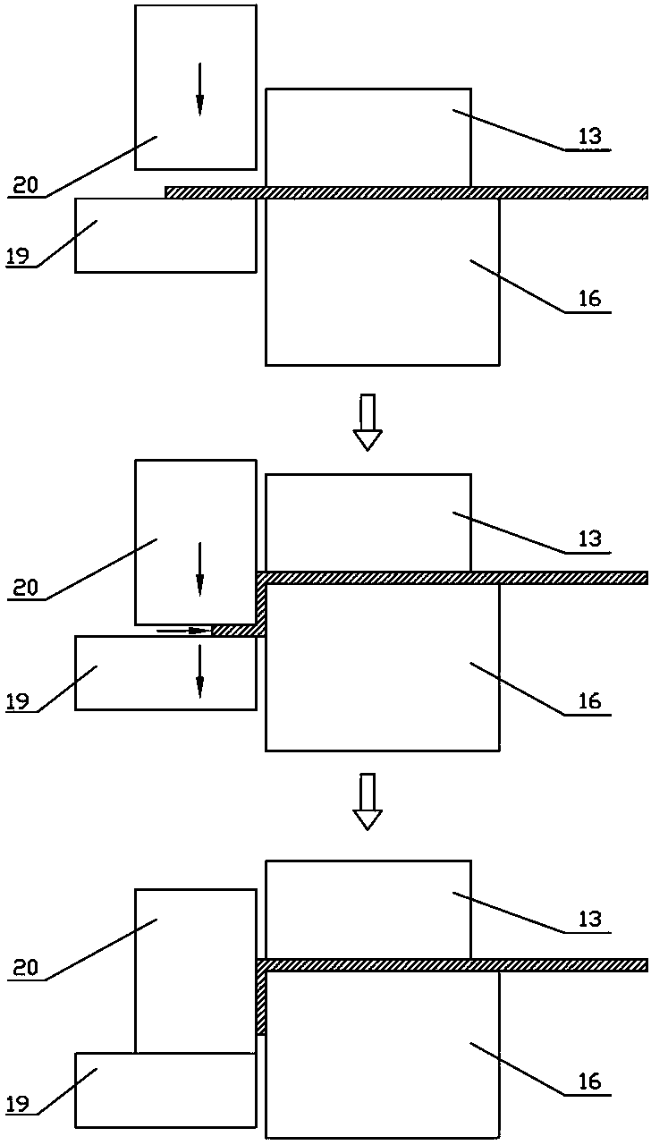 High-tension board forming device
