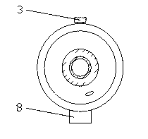 Coaxial type nozzle used for laser micro machining of thin-walled tube