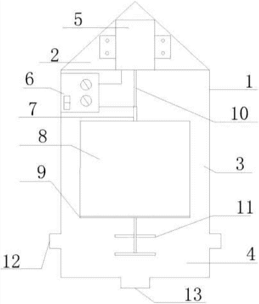 Multi-cell drug storing and automatic drug adding device