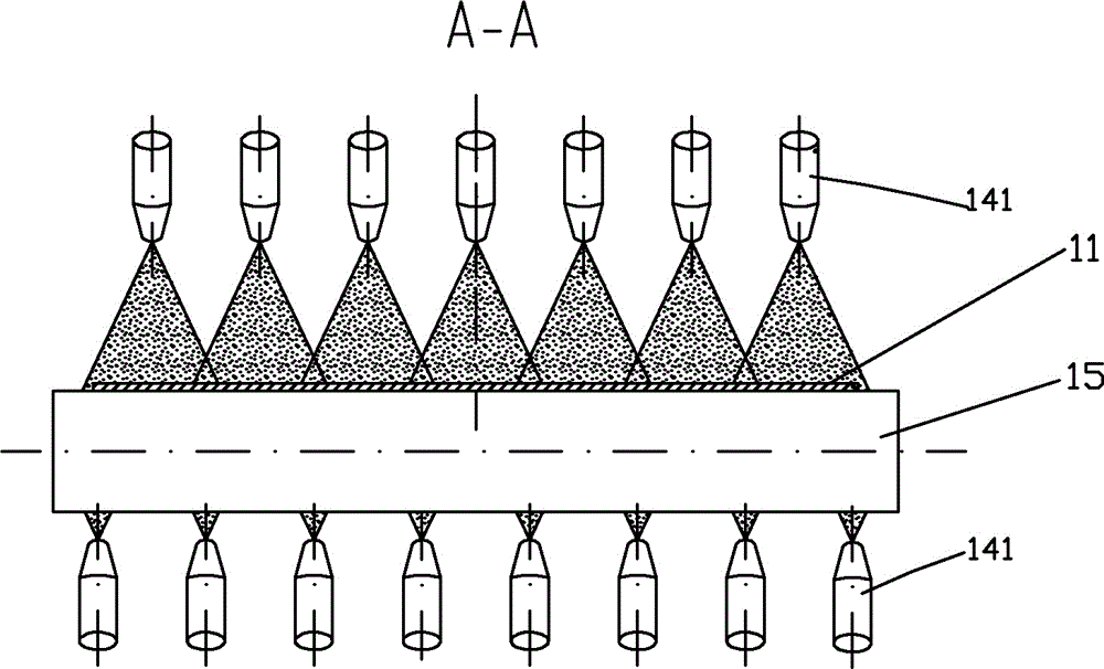 A short-process method for producing atmospheric corrosion-resistant thin strip steel