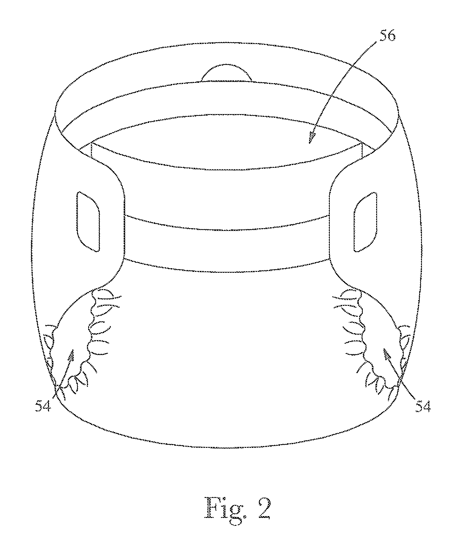 Reusable outer cover for an absorbent article having zones of varying properties