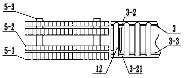 Full-automatic test tube packaging machine and working method thereof