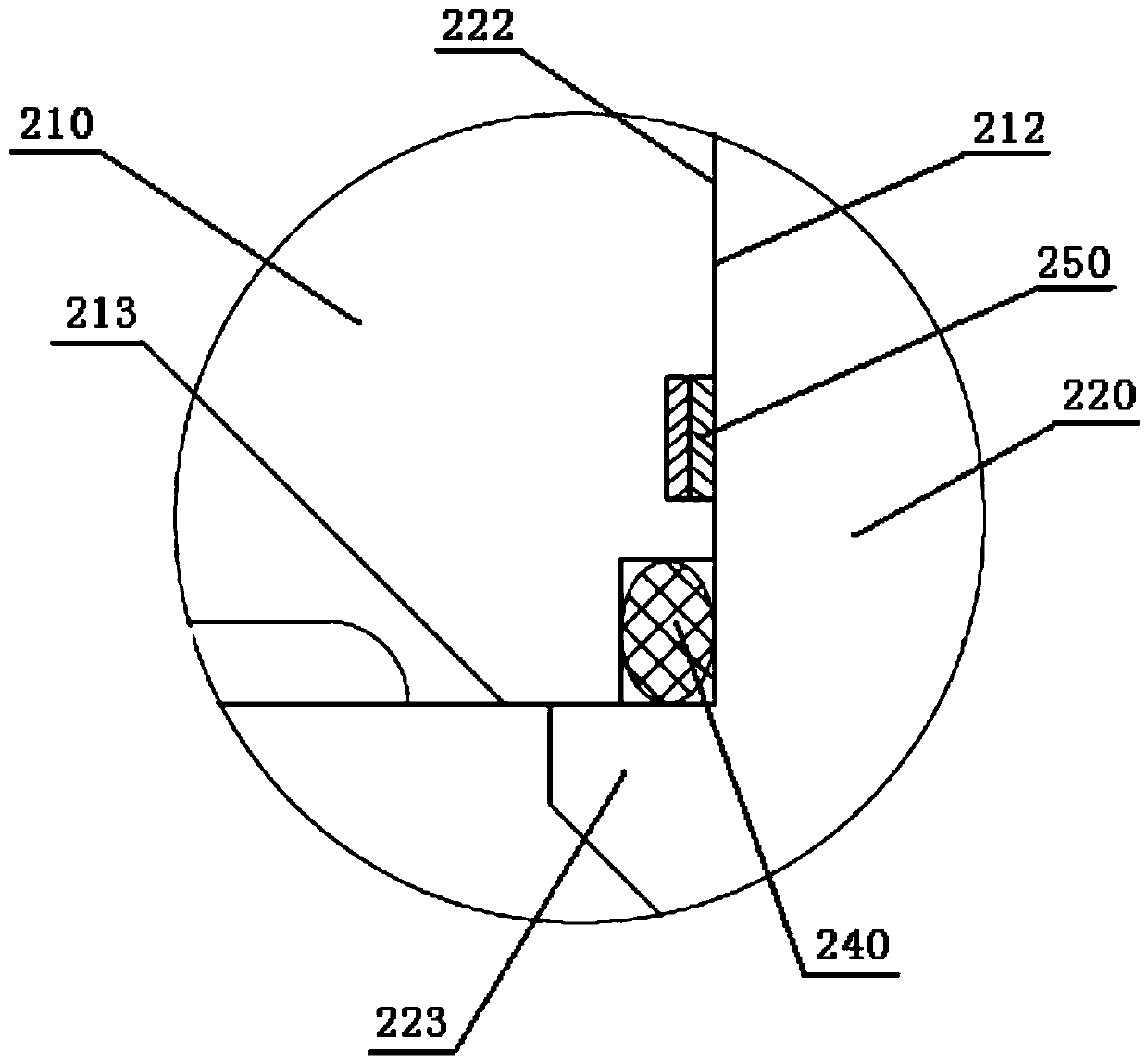 Two-body-type fixed ball valve and manufacturing method thereof