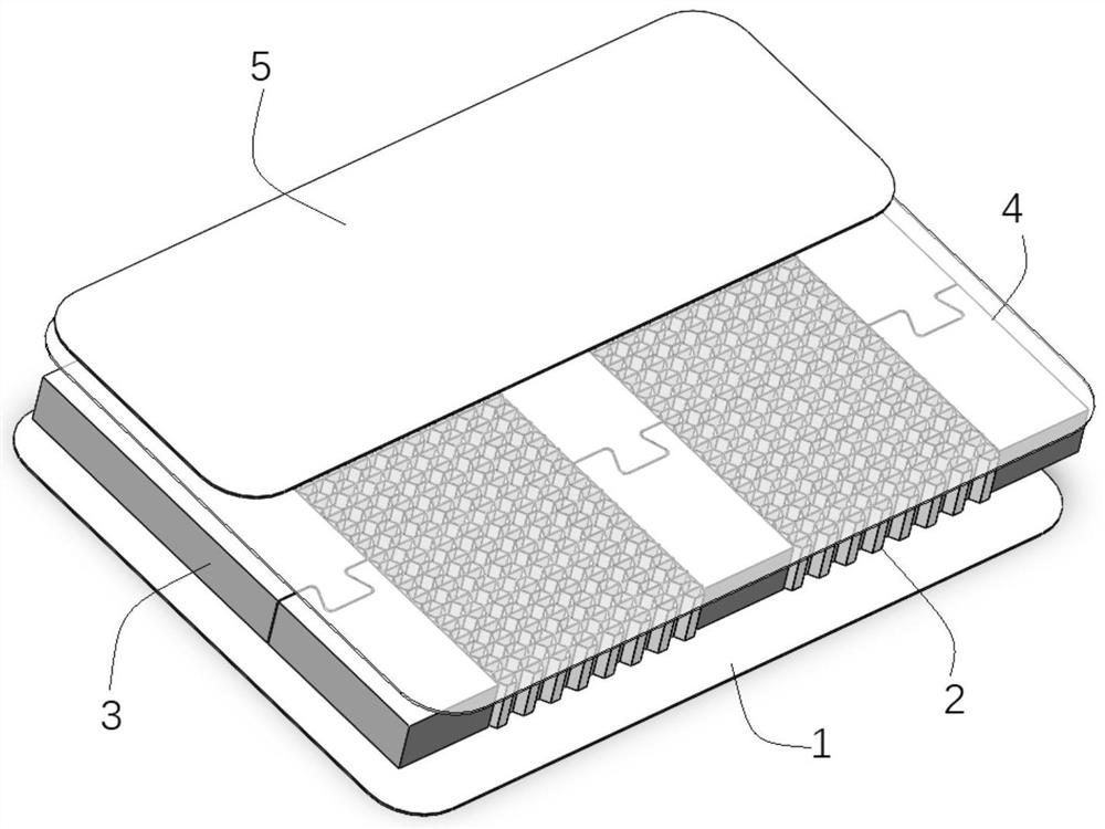 Cellular board with sealing edges and preparation method thereof