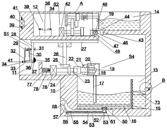 Toxicity and sealing performance detection equipment for packaging bag