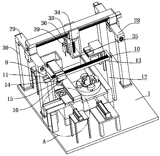 Automatic brake disk assembly equipment