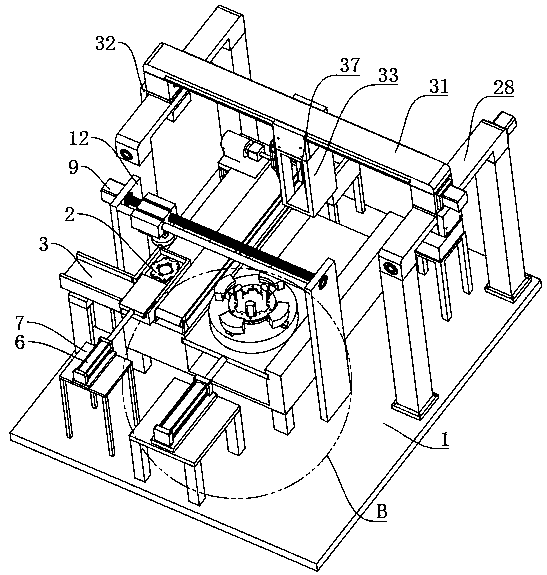 Automatic brake disk assembly equipment
