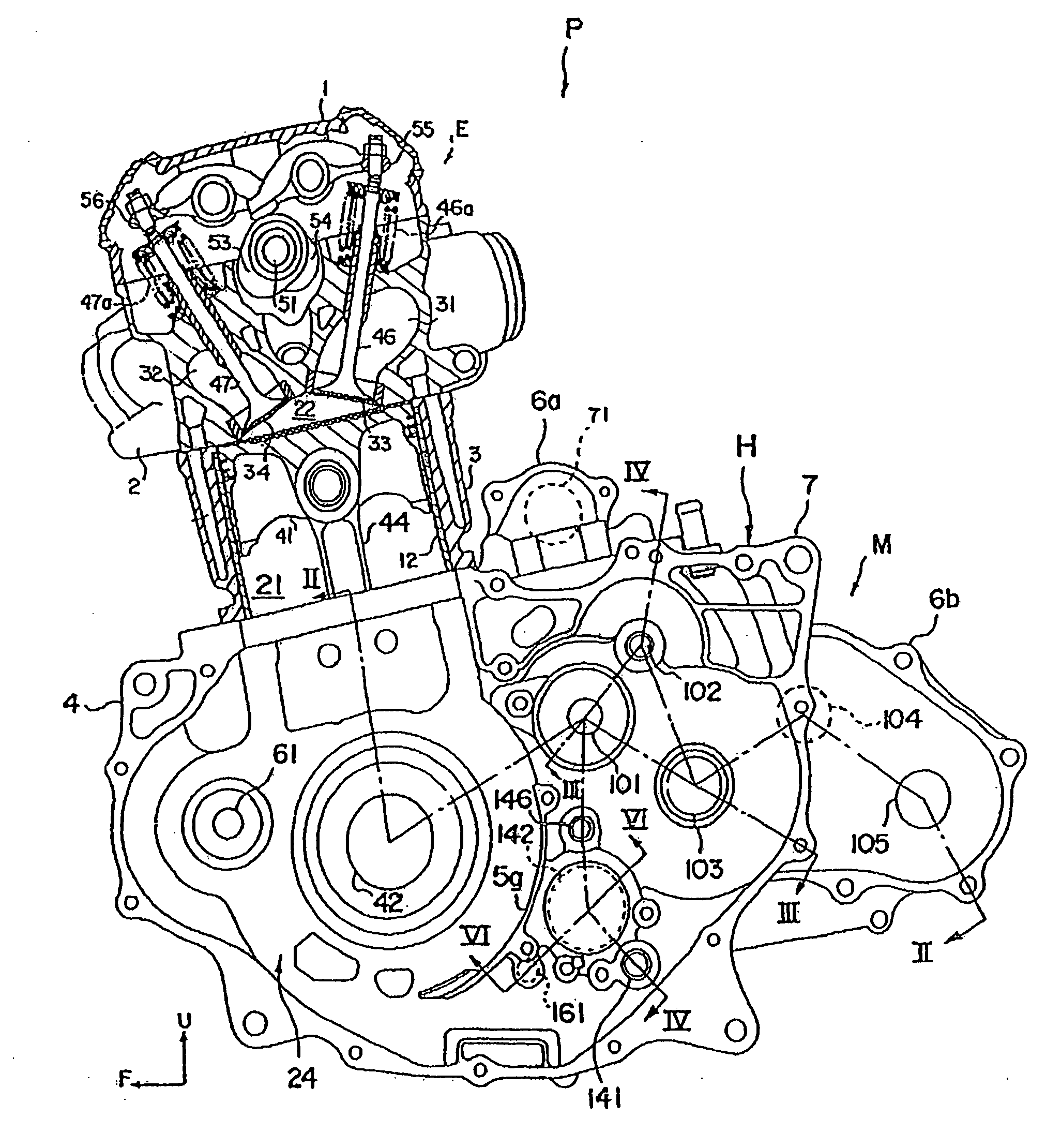 Lubricating system for a vehicle power unit