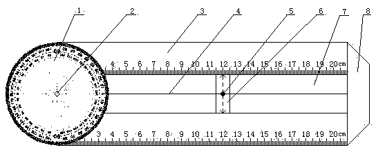 Vector slide rule set
