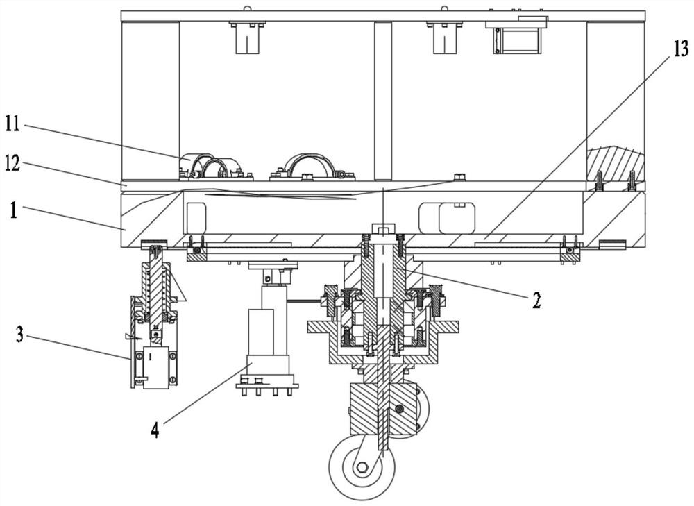 Test workbench and system for head cabin aircraft