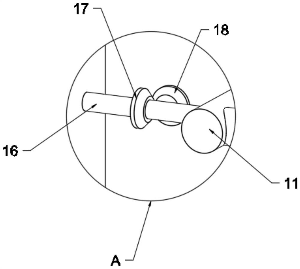 Device for preheating boiler water through boiler chimney smoke