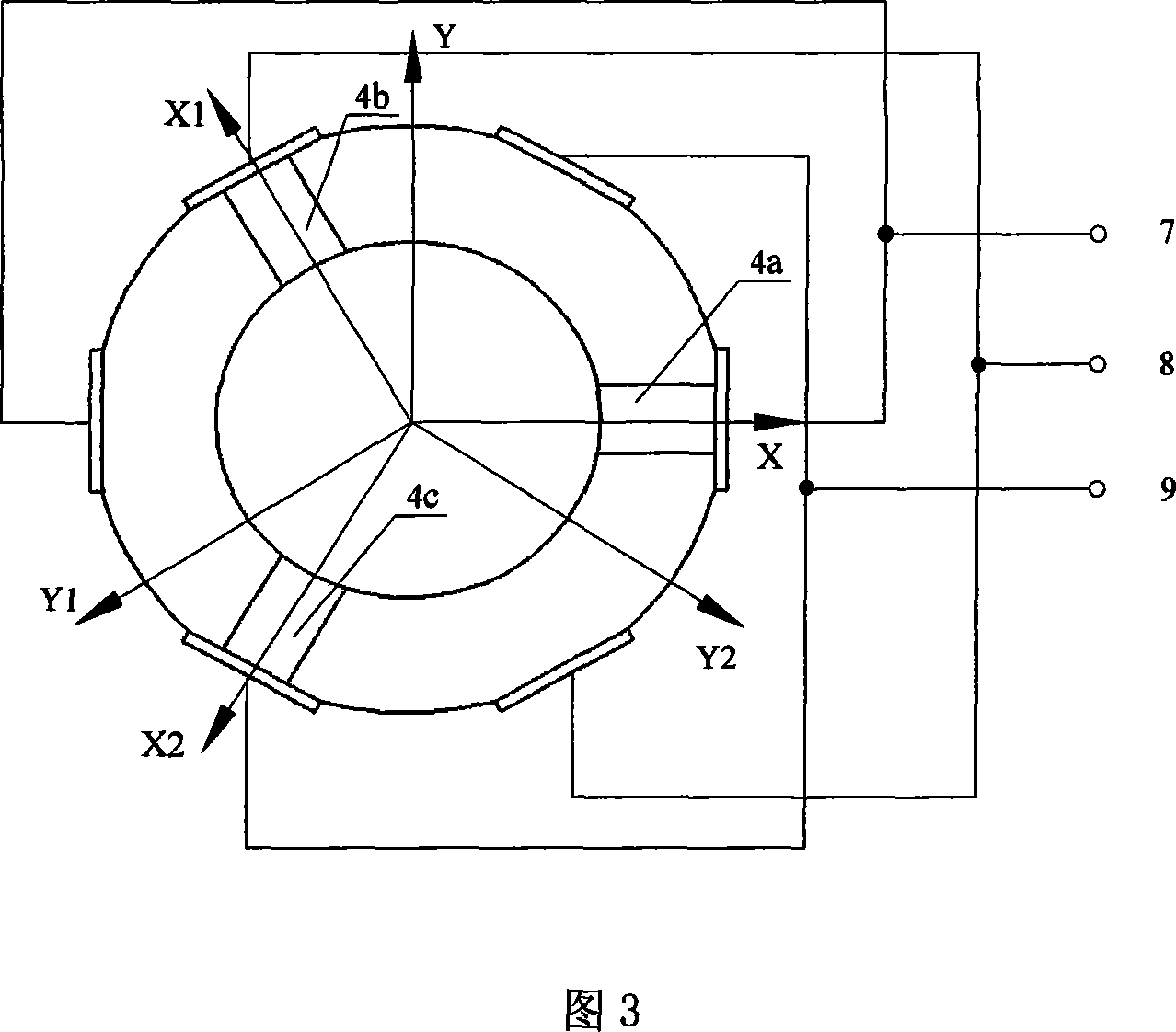 Round annular multiple freedom degrees ultrasound electric machine and electric excitation method thereof