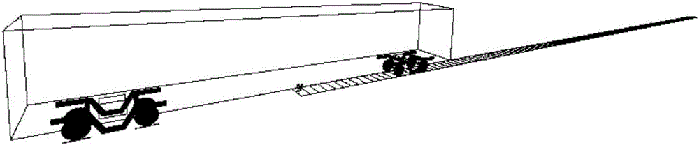 Locomotive multi-body structure dynamic model correction method