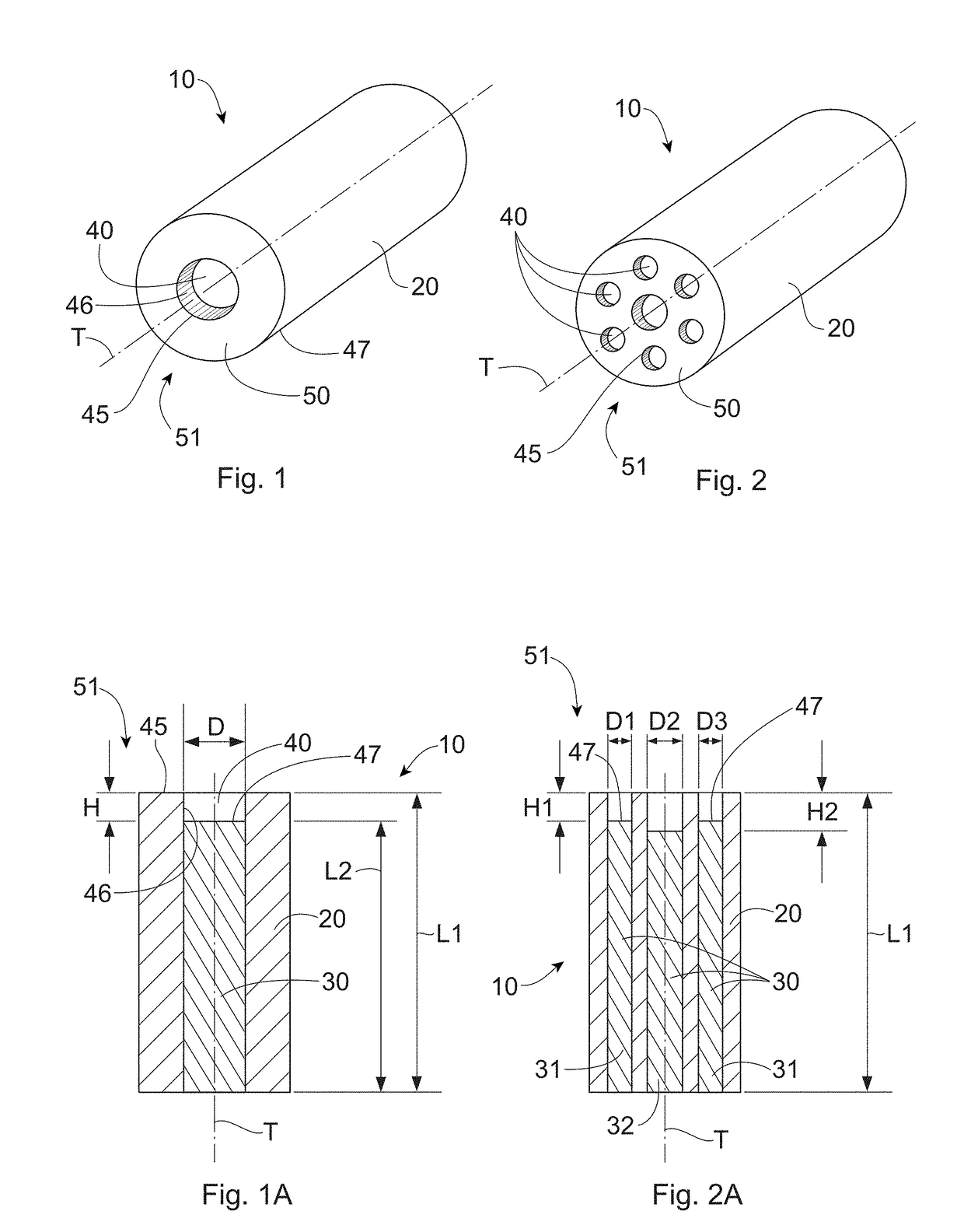 Filament having unique tip and surface characteristics