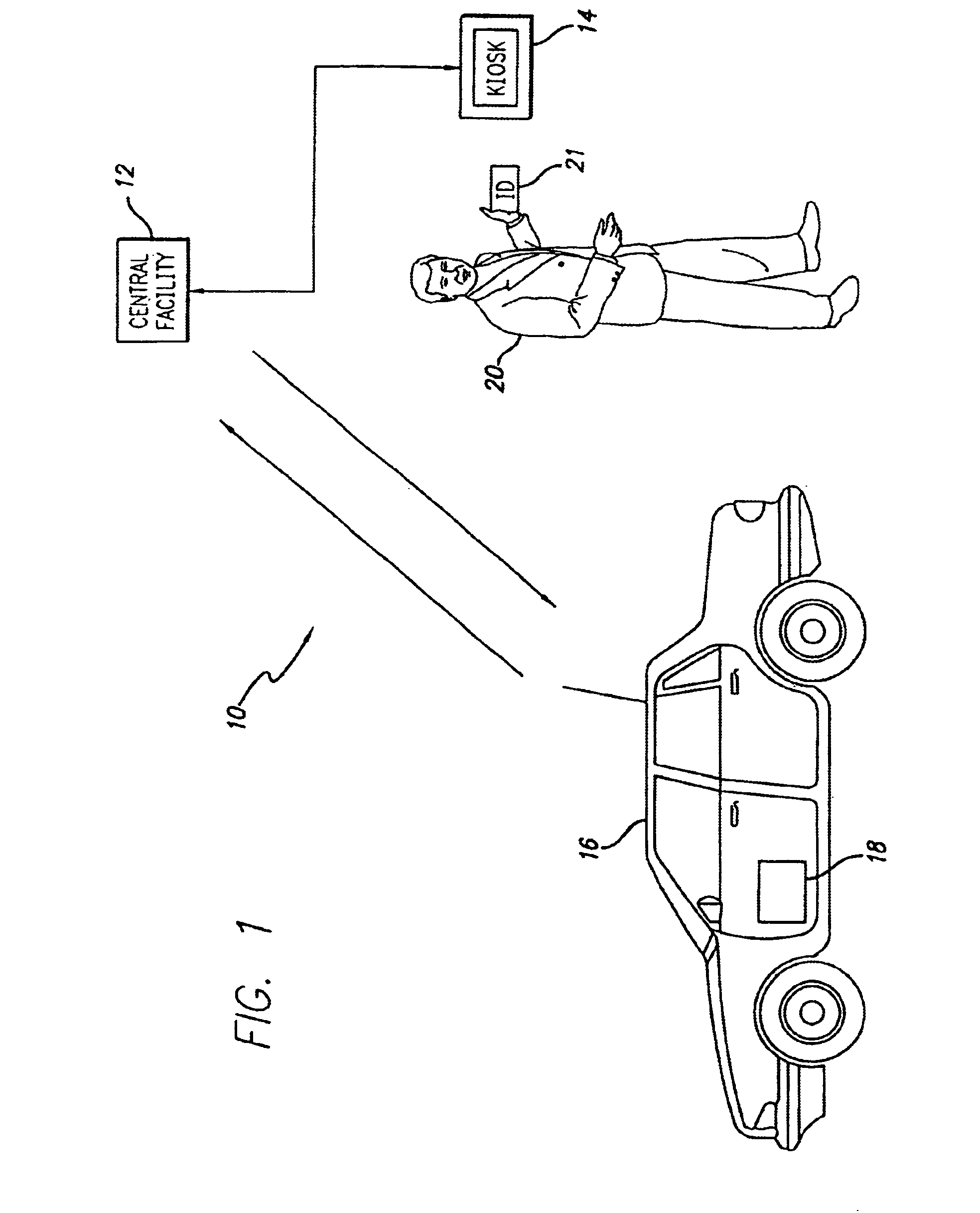 Shared vehicle system and method with vehicle relocation