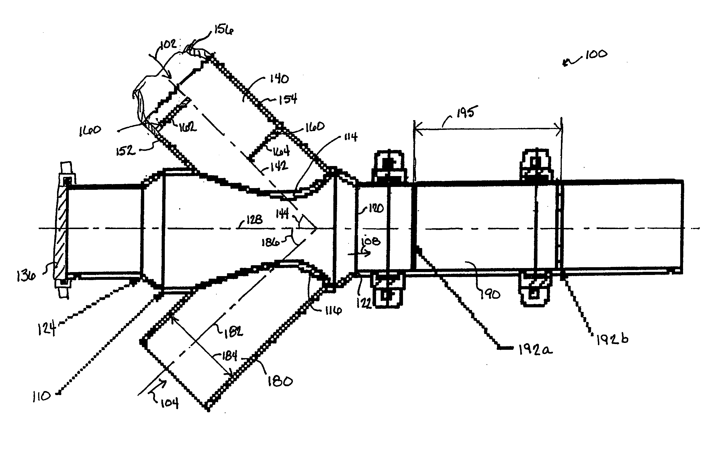 Apparatus and method for homogenizing two or more fluids of different densities