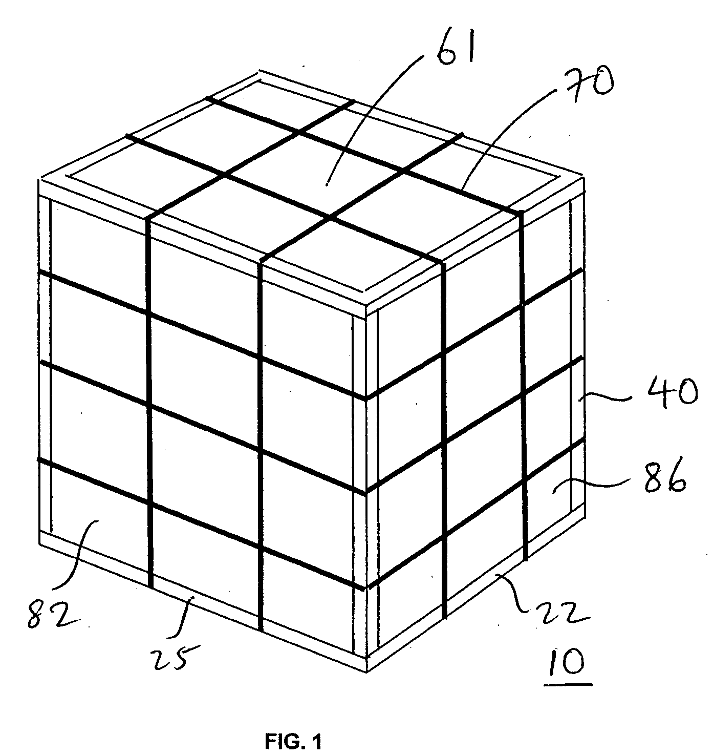 Cargo shipping assembly and method