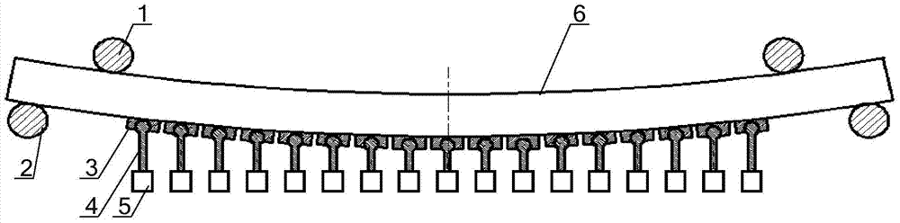 A high-precision surface shape control device for an x-ray band optical element