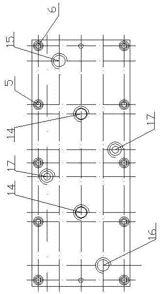 Assembled type spinneret plate with a plurality of spinning nozzles