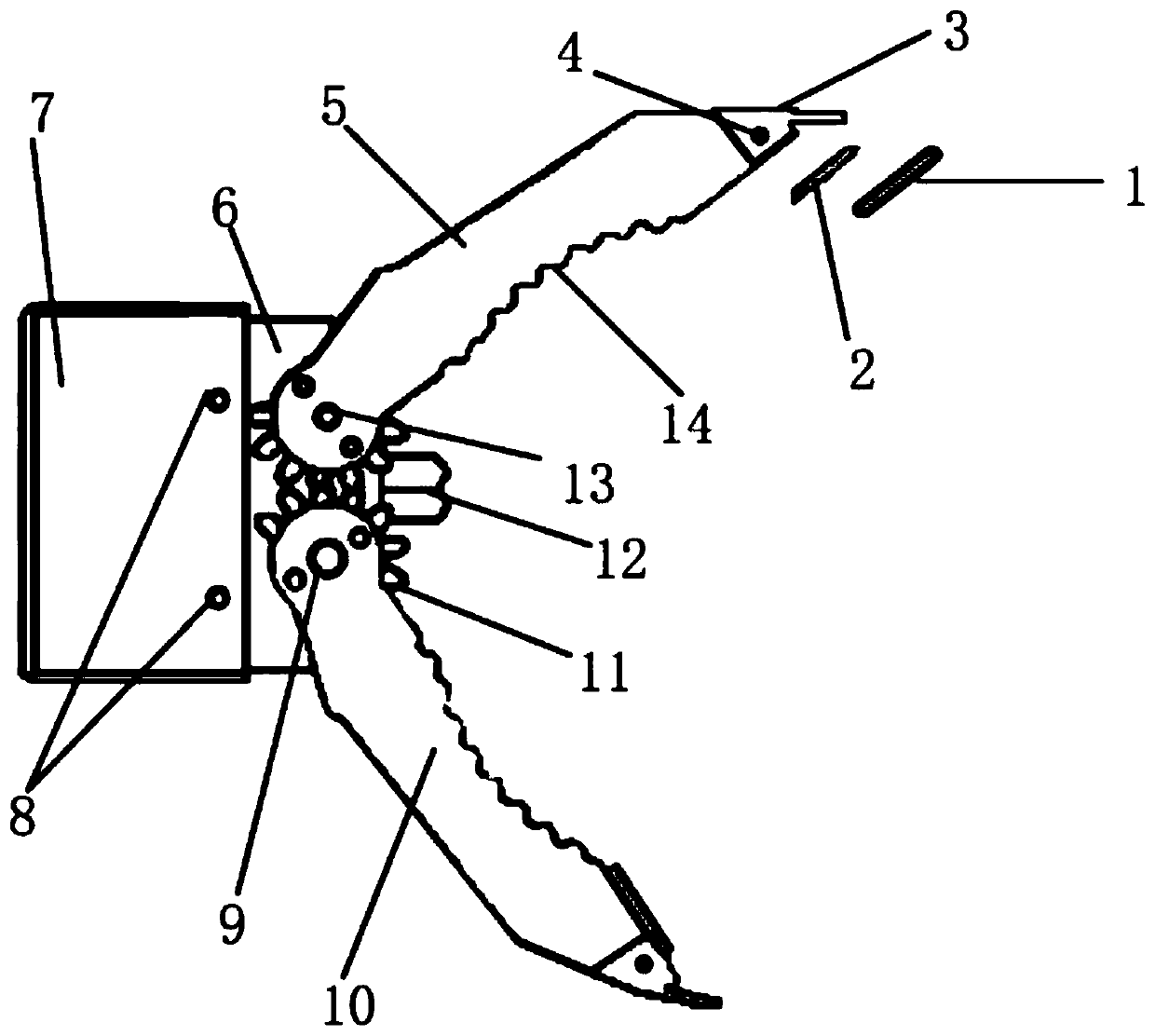 An Object Gripper with Distance, Pressure Sensing, and Jam Protection