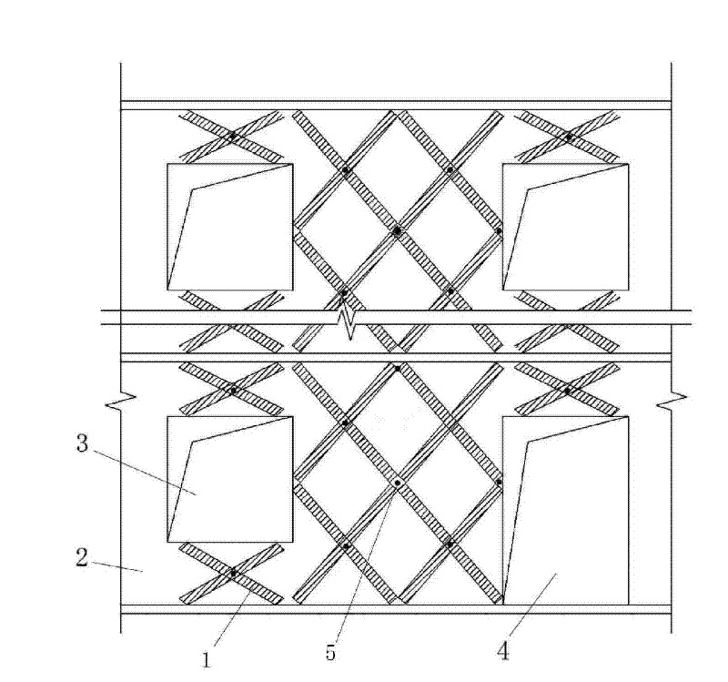 Method and structure for enhancing brickwork structure and improving earthquake resistant performance of structure by using carbon fiber