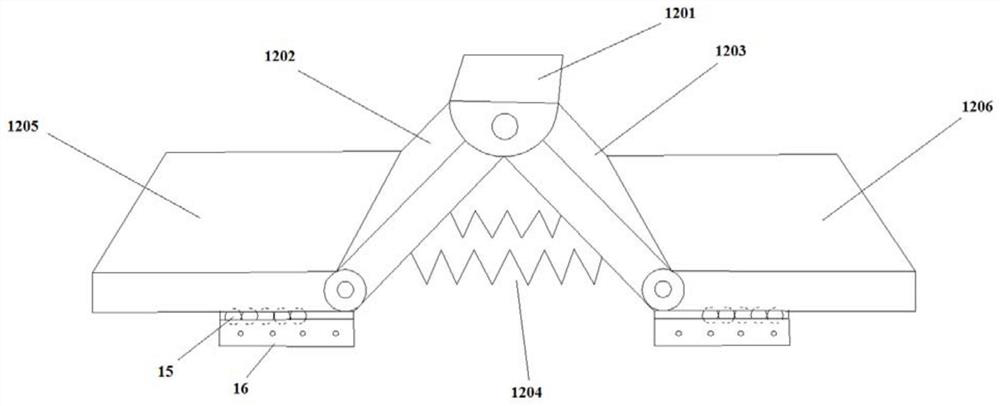 A road-use piezoelectric power generation deceleration belt