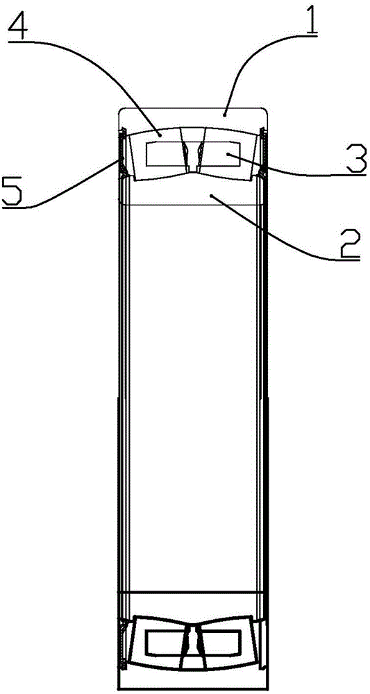 Sealing ring for sealing aligning roller bearing