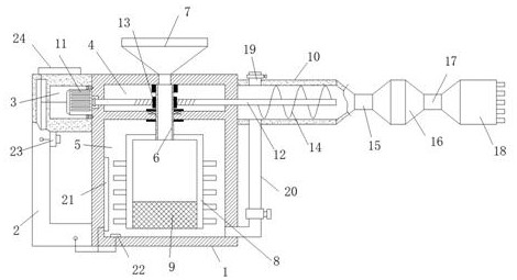 Medicine spraying device convenient for nursing in anesthesiology department