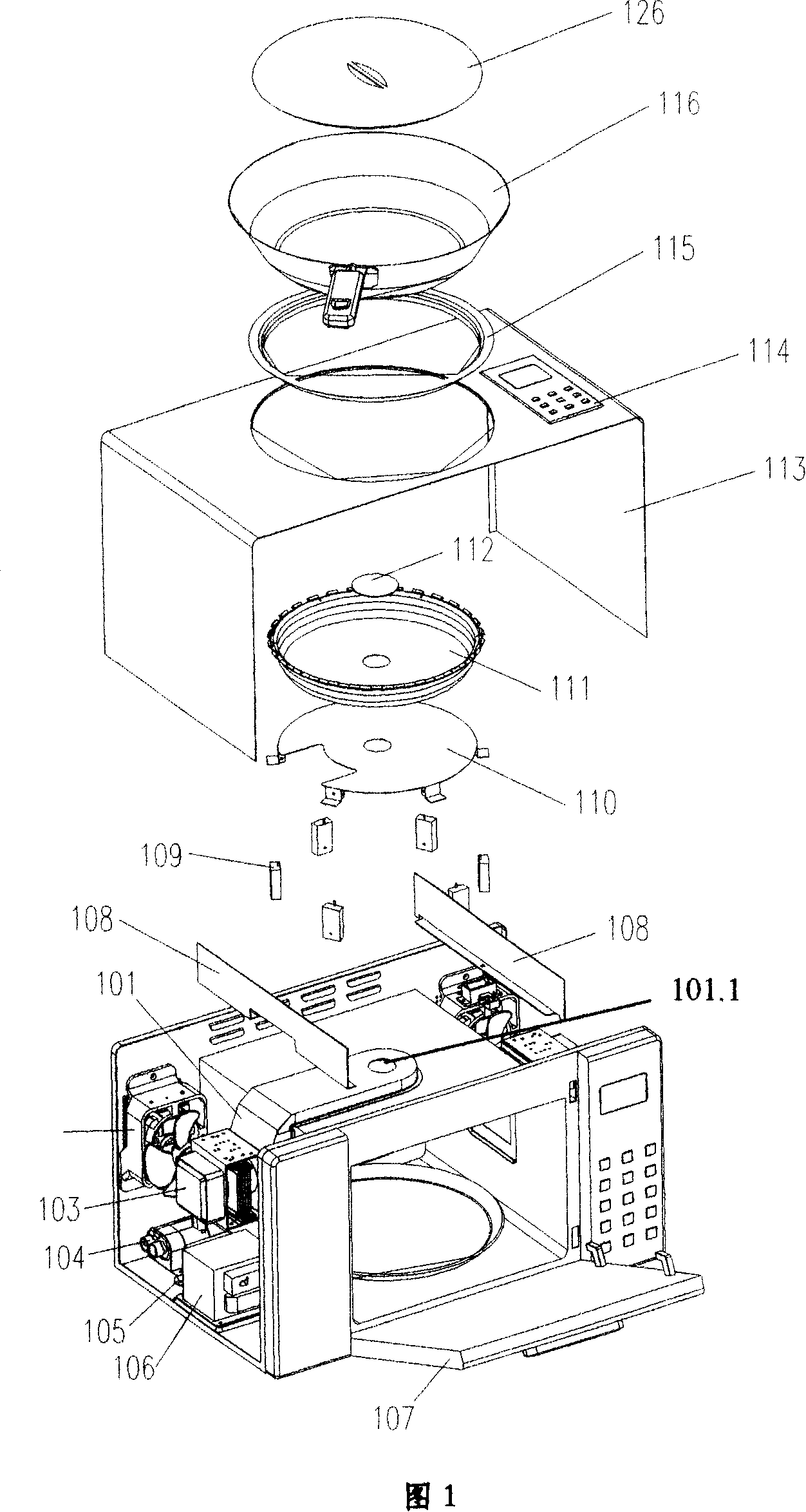 Microwave range using microwave as heating source