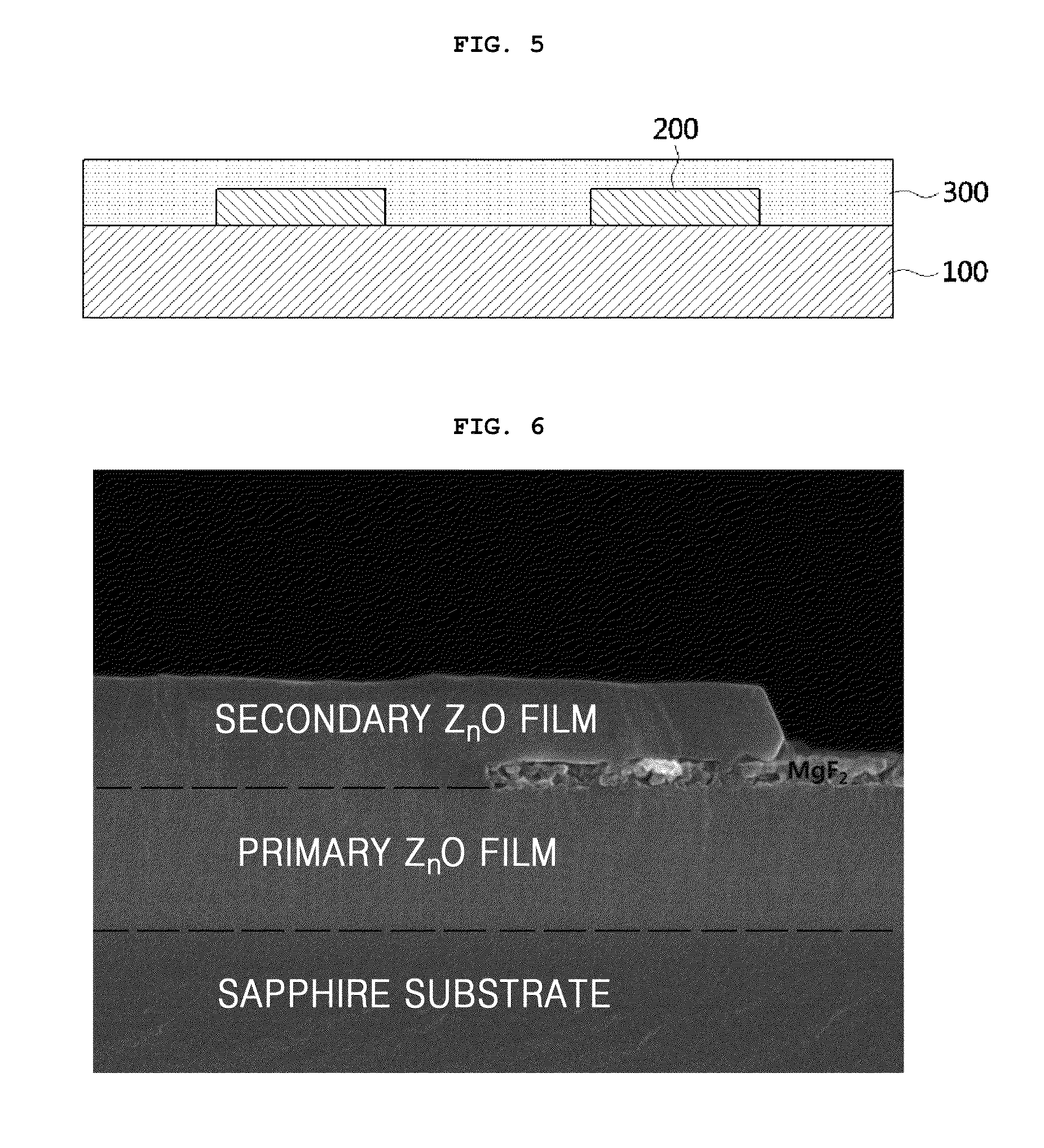 ZnO film structure and method of forming the same