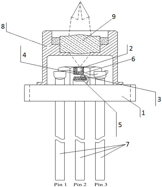 A to-can packaged semiconductor laser and its manufacturing method