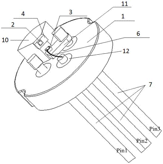 A to-can packaged semiconductor laser and its manufacturing method