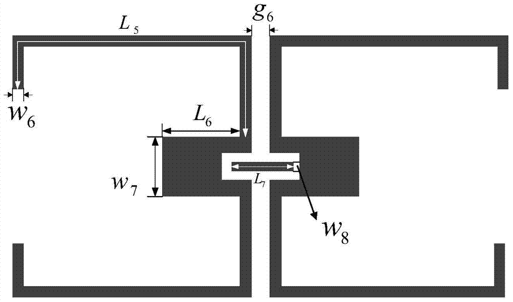Electronically adjustable four-pass band filter based on double-layer resonators