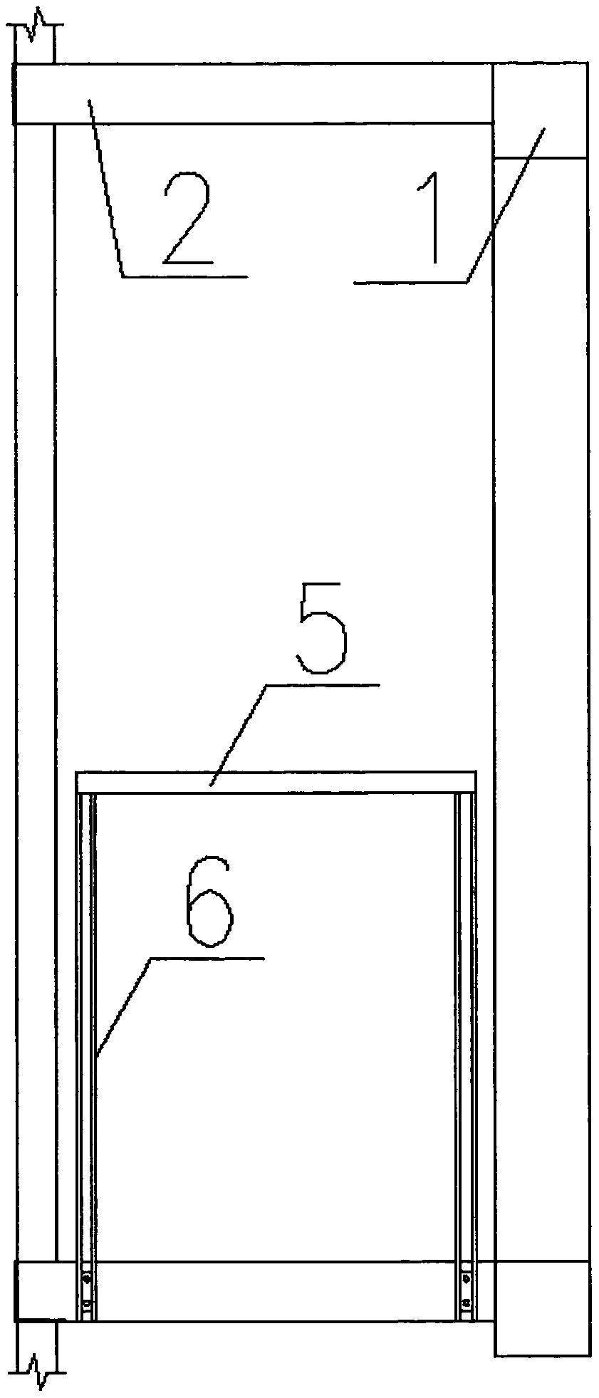 Externally-arranged fabricated balcony structure adopting steel reinforced concrete, and construction method of externally-arranged fabricated balcony structure