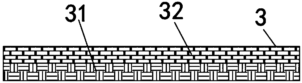 Novel anti-cracking tundish water inlet and preparation method thereof