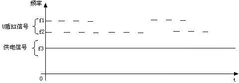 Voice frequency signal frequency-selecting electricity-taking device and method