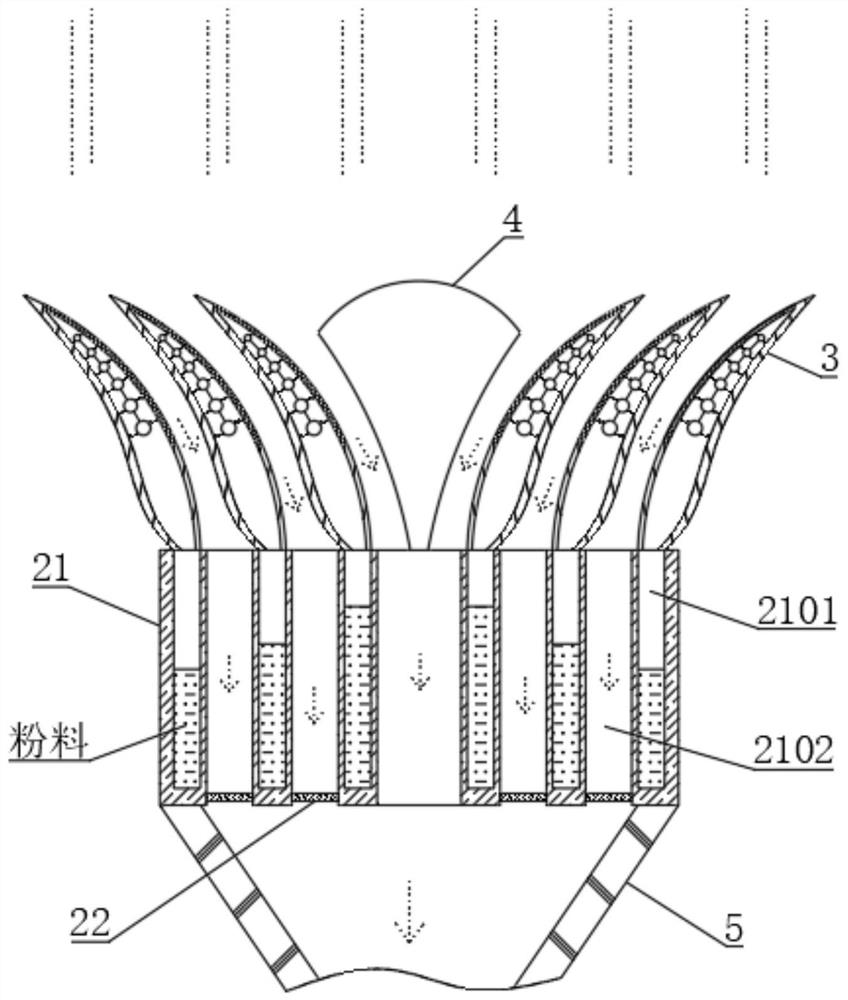 Rapid crushing device for pharmacy