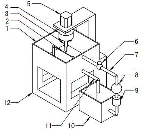 A method for preparing δ-type cemented carbide micro milling cutter