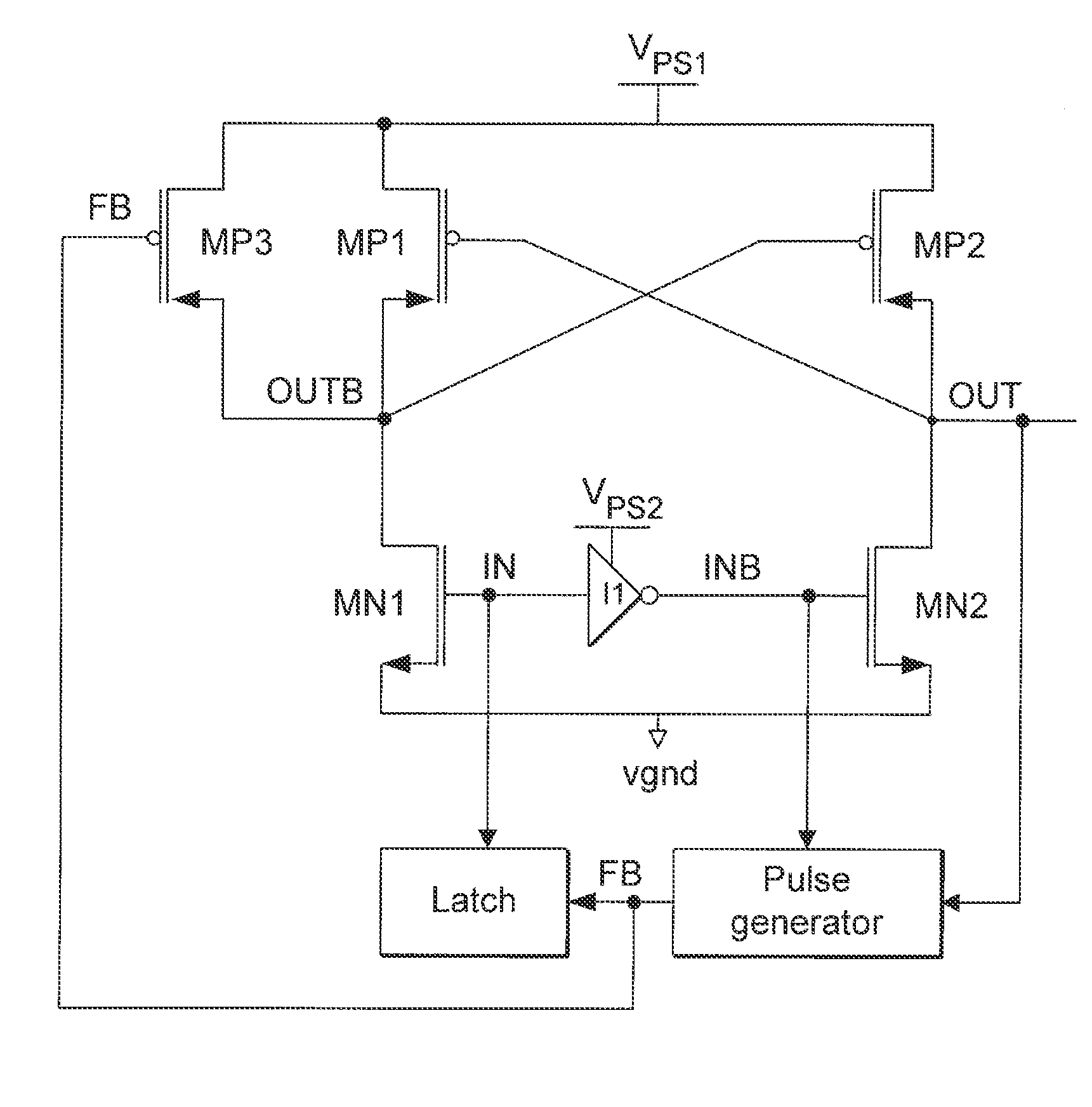 High Speed Level Shift Circuit with Reduced Skew and Method for Level Shifting