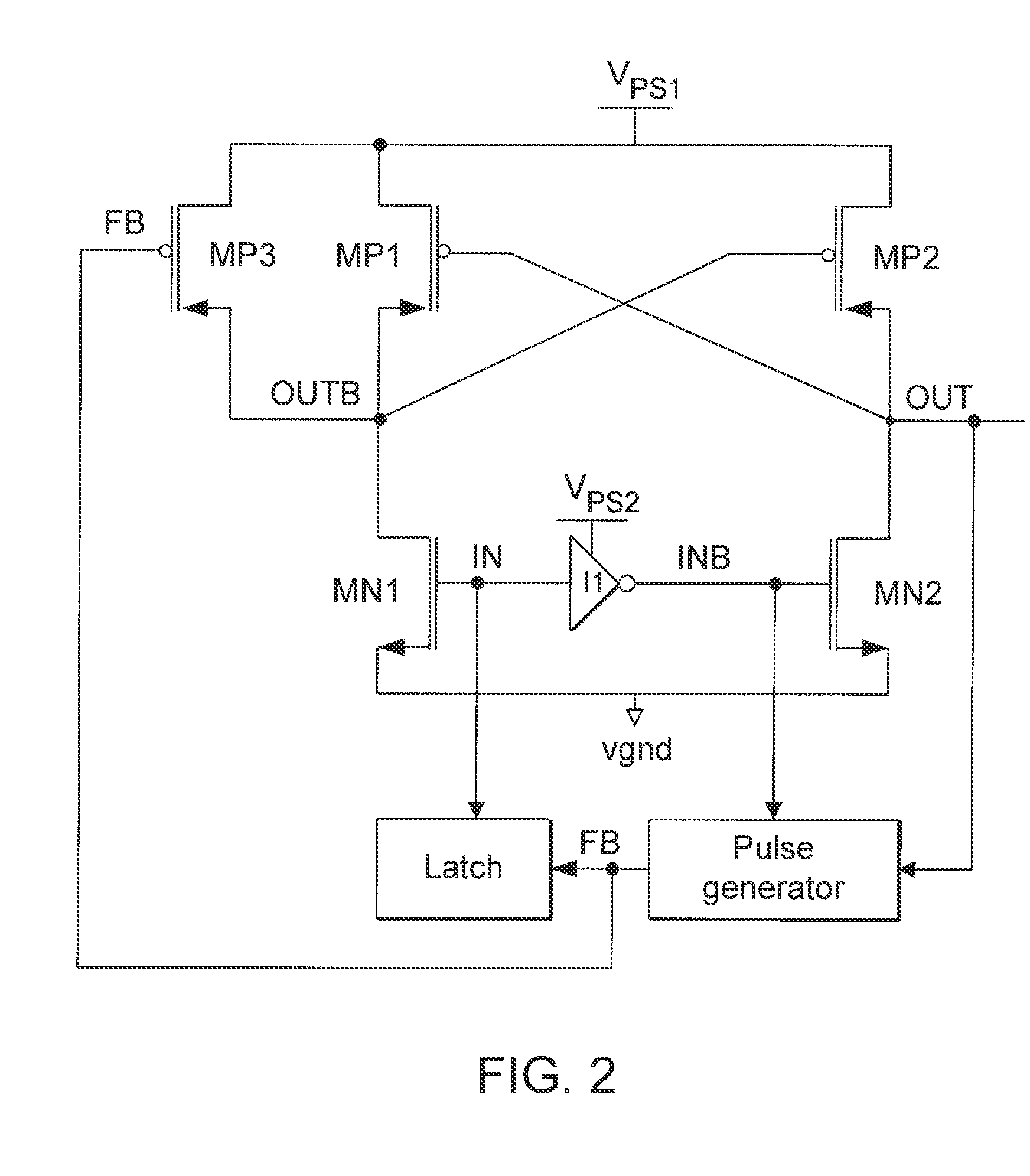 High Speed Level Shift Circuit with Reduced Skew and Method for Level Shifting
