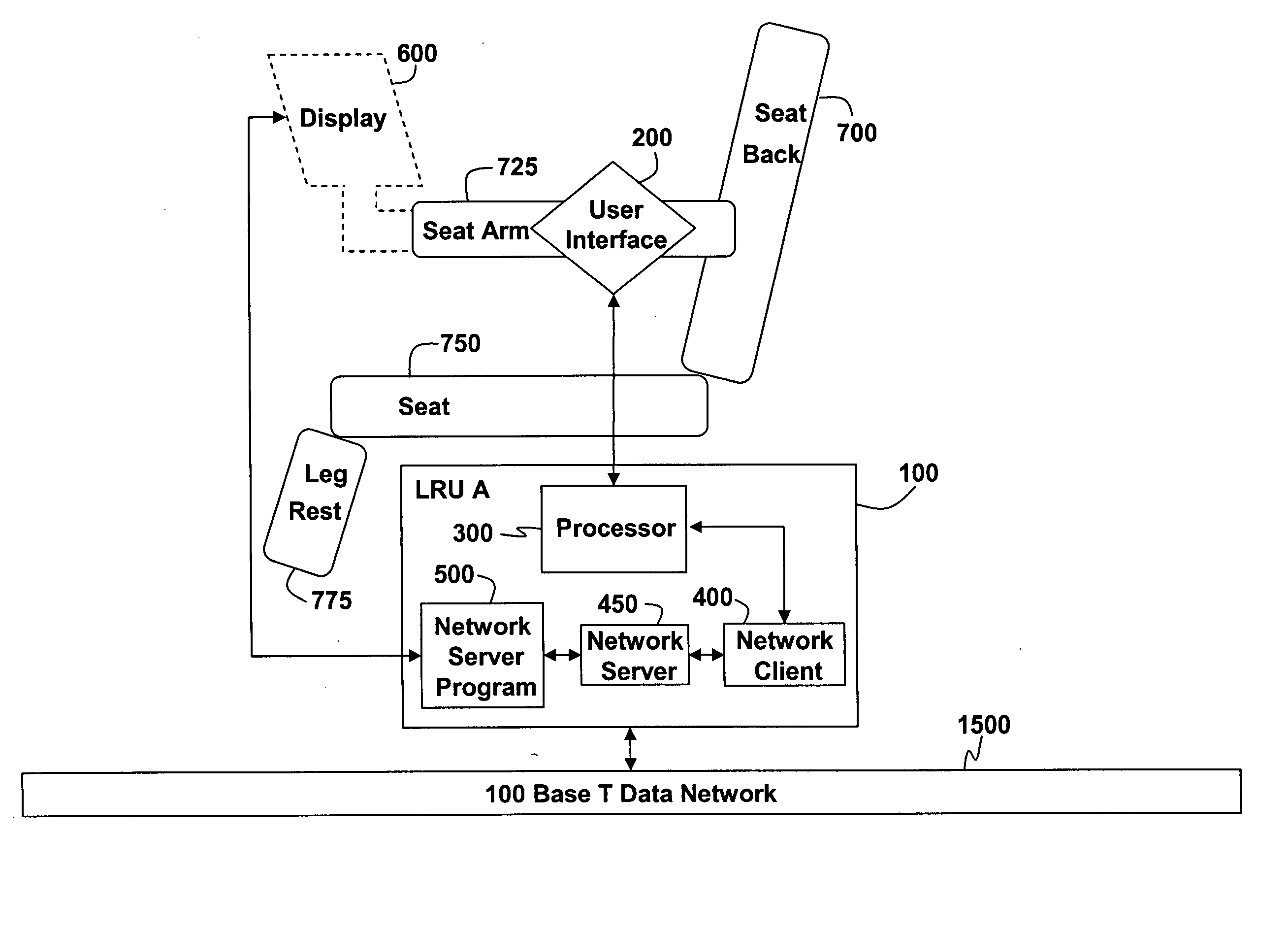 Method for controlling an in-flight entertainment system
