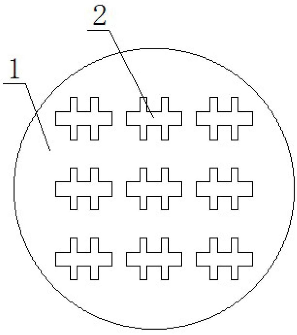 Special-shaped spinneret plate