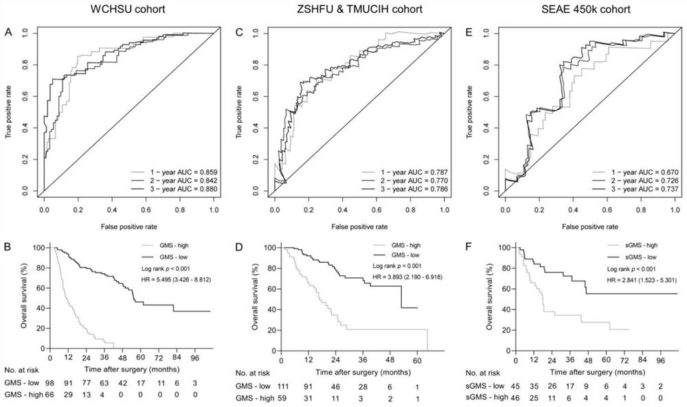 Biomarker and application thereof in prognosis prediction of intrahepatic cholangiocellular carcinoma