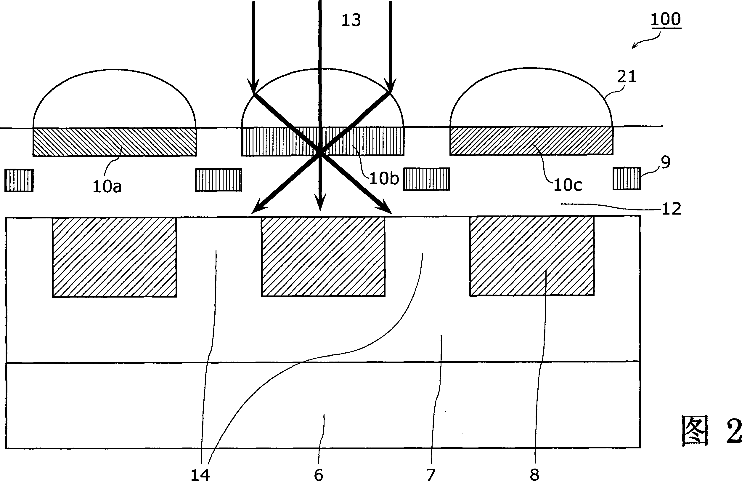 Solid-state imaging device, method for manufacturing the same, and camera using the same