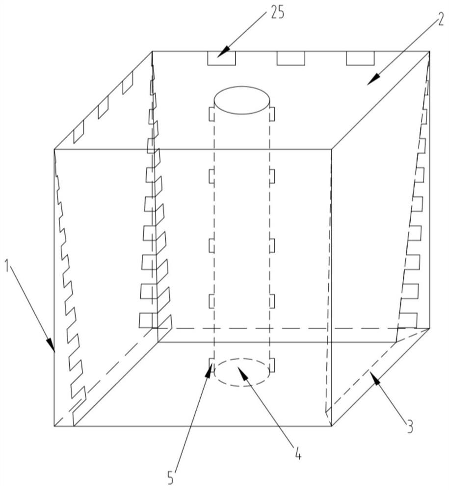 Device and method for realizing lateral earth pressure in pile foundation model test