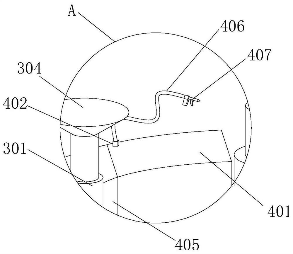 Supporting device for civil aviation maintenance