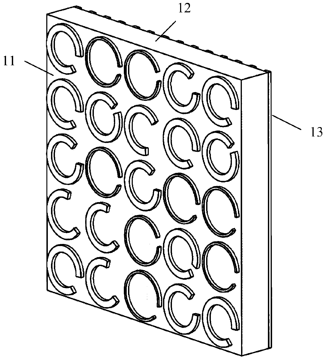 Cross polarization conversion optical device and its design method