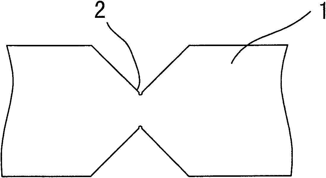 Bag filter outer frame angle structure